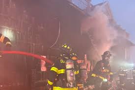 Marshfield Massachusetts,Crews battling multi-alarm fire