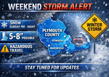 Weekend Storm Tracking: Snow Threat Looms for Plymouth County
