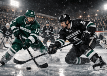 Plymouth County Boys Hockey 2025–26: Marshfield Leads While Others Battle Through Rebuild Seasons