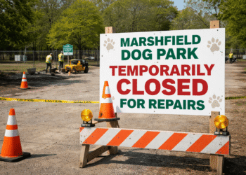 Marshfield Dog Park Announces Brief Closure, Thanks Donor as Repairs Continue