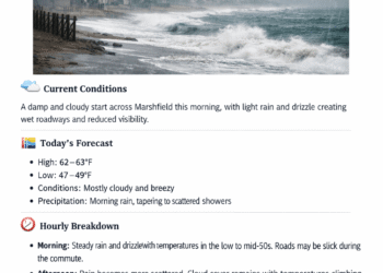 Marshfield Weather Report