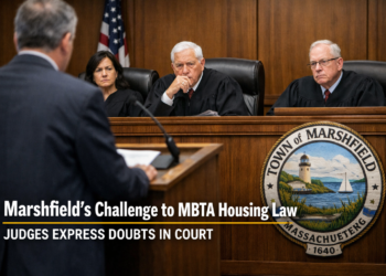 Judges Appear Skeptical of Marshfield’s Challenge to MBTA Housing Law
