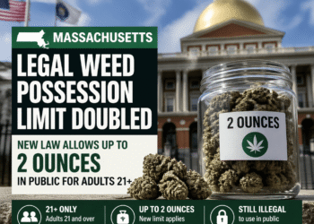 Massachusetts Doubles Legal Weed Possession Limit to 2 Ounces