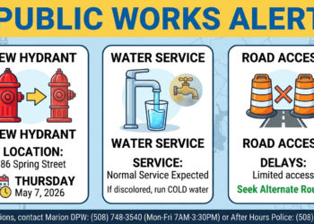 Public Works Alert: Hydrant Replacement Marion